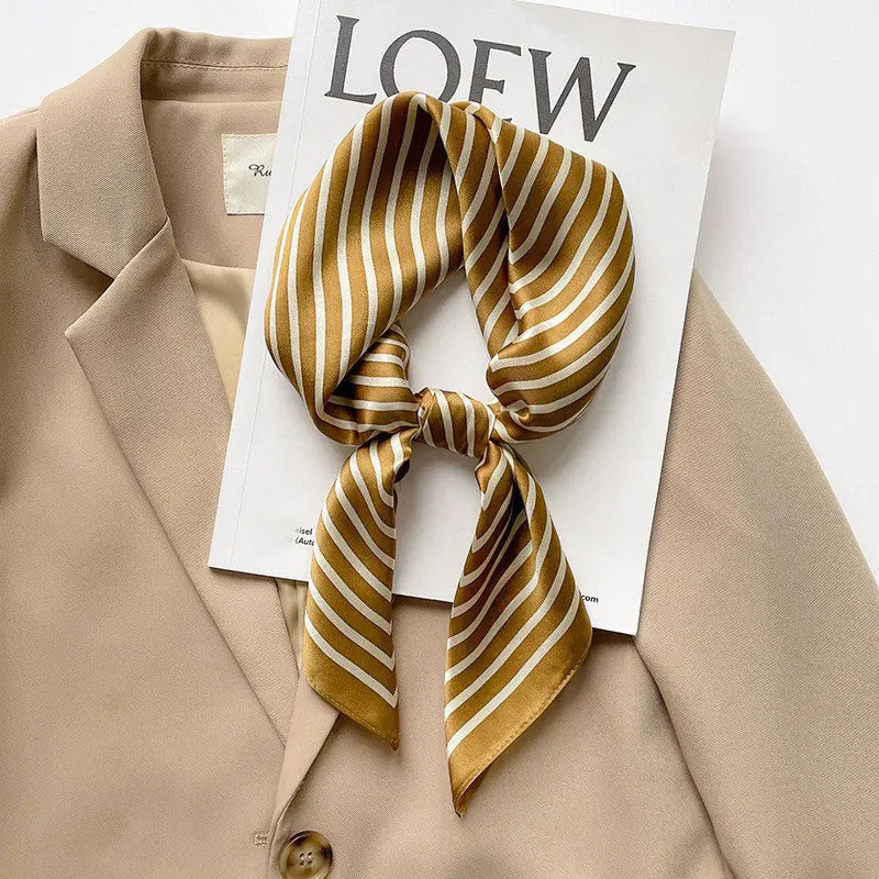 100% Silk Scarf Elegant Luxury High Quality Fashion