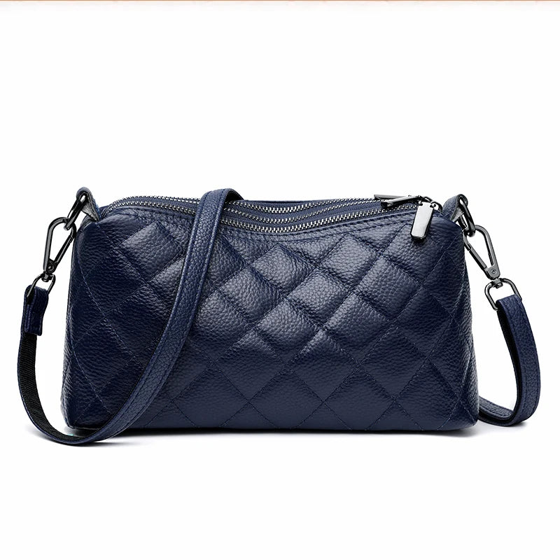 Genuine Leather Tote Luxury Soft Shoulder Crossbody Bag