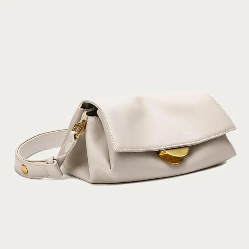 Leather Shoulder Crossbody Multi Pockets Adjustable Strap Purse Luxury Handbag