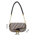 Chain contrasting colors popular versatile shoulder underarm women's crossbody bag