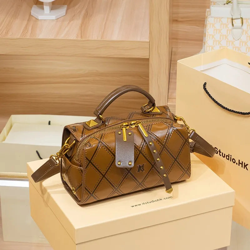 Light luxury brand women's handbag pillow crossbody bag