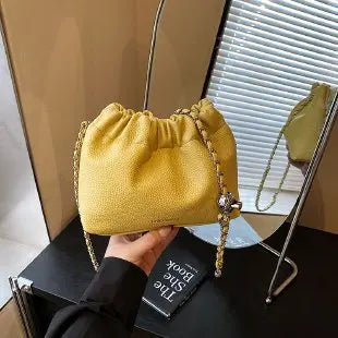 Trendy Retro Minimalist Handbag Leather Crossbody Shoulder Purse