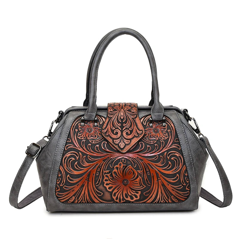 High Quality Retro Handbag Women Shoulder Bag Luxurious Design