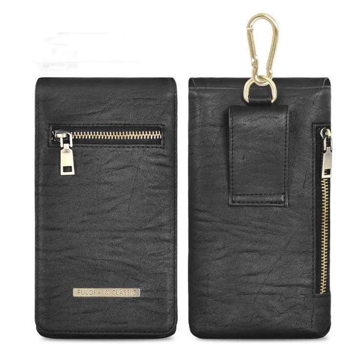 Universal Artificial Leather Mobile Phone Belt Bag