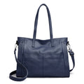 Genuine Leather Women's Handbags 14 Inch Laptop Capacity