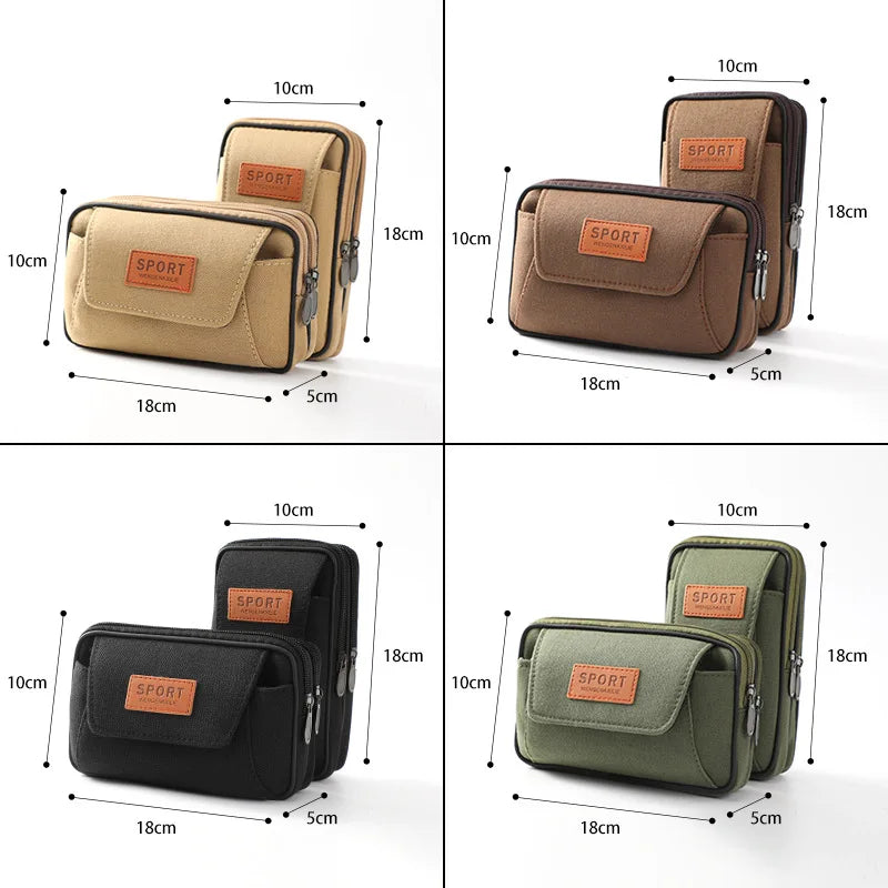 Multifunction Cell Phone Belt Clip Carrying Holster Case