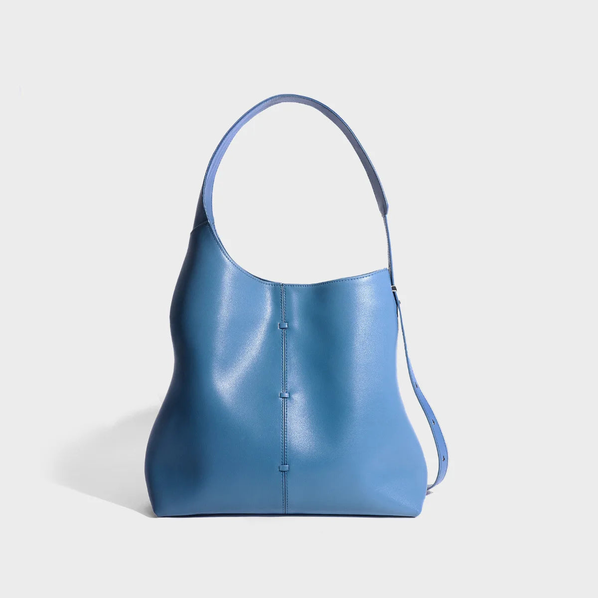Genuine Leather Shoulder Bag Large Capacity Elegant Stylish