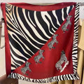 Women's 100% Mulberry Silk Scarf For Hair Headscarf