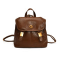 Small Pu Leather Backpacks Fashion Vintage Luxury Bag
