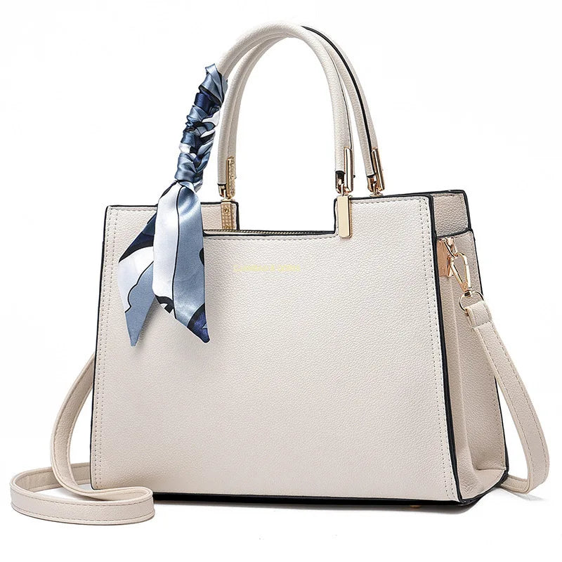 Vintage Pu Leather Purses Handbags Casual Shoulder Bag Large Capacity Design