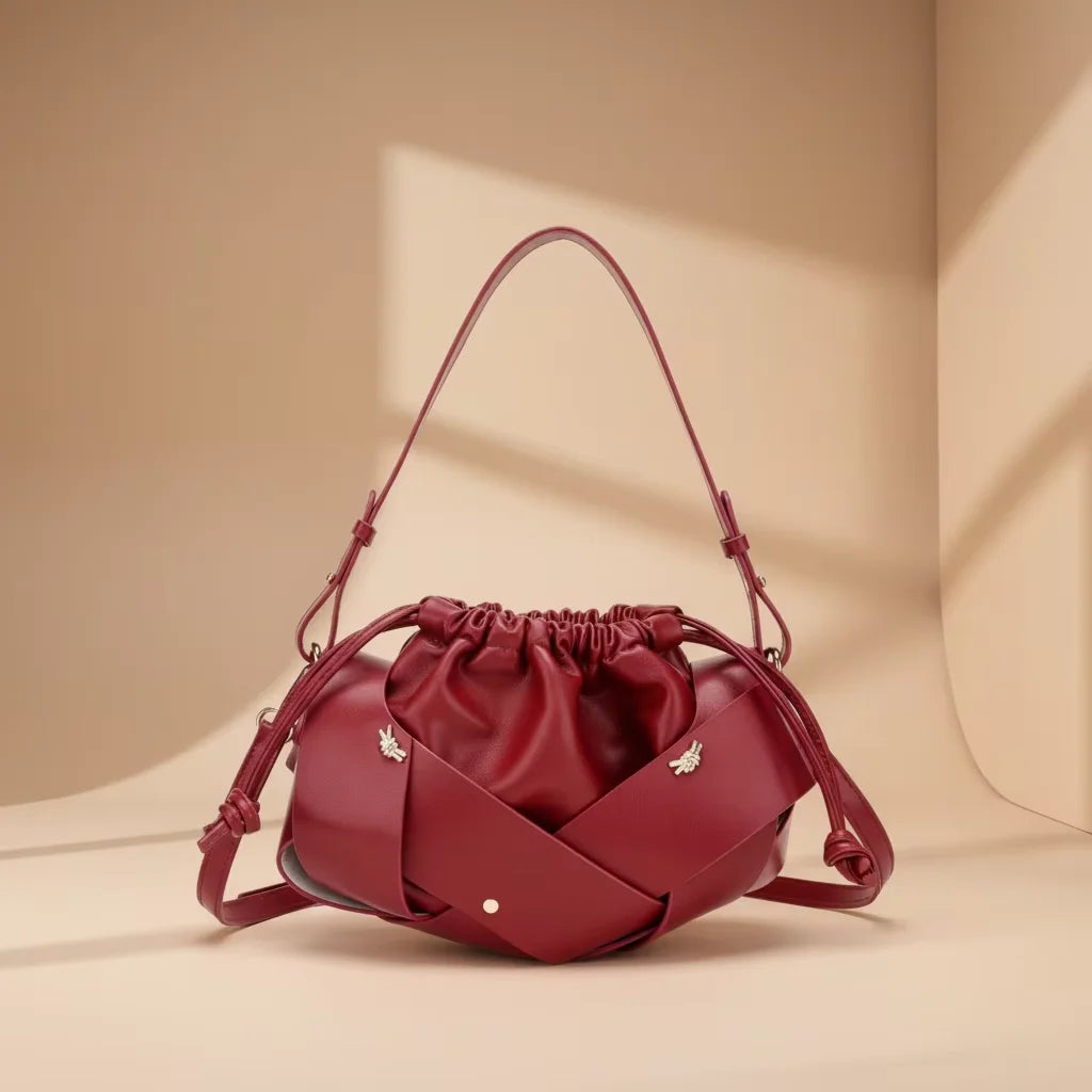 Stylish Apple Bag Creative Shoulder Underarm Bag Fashion