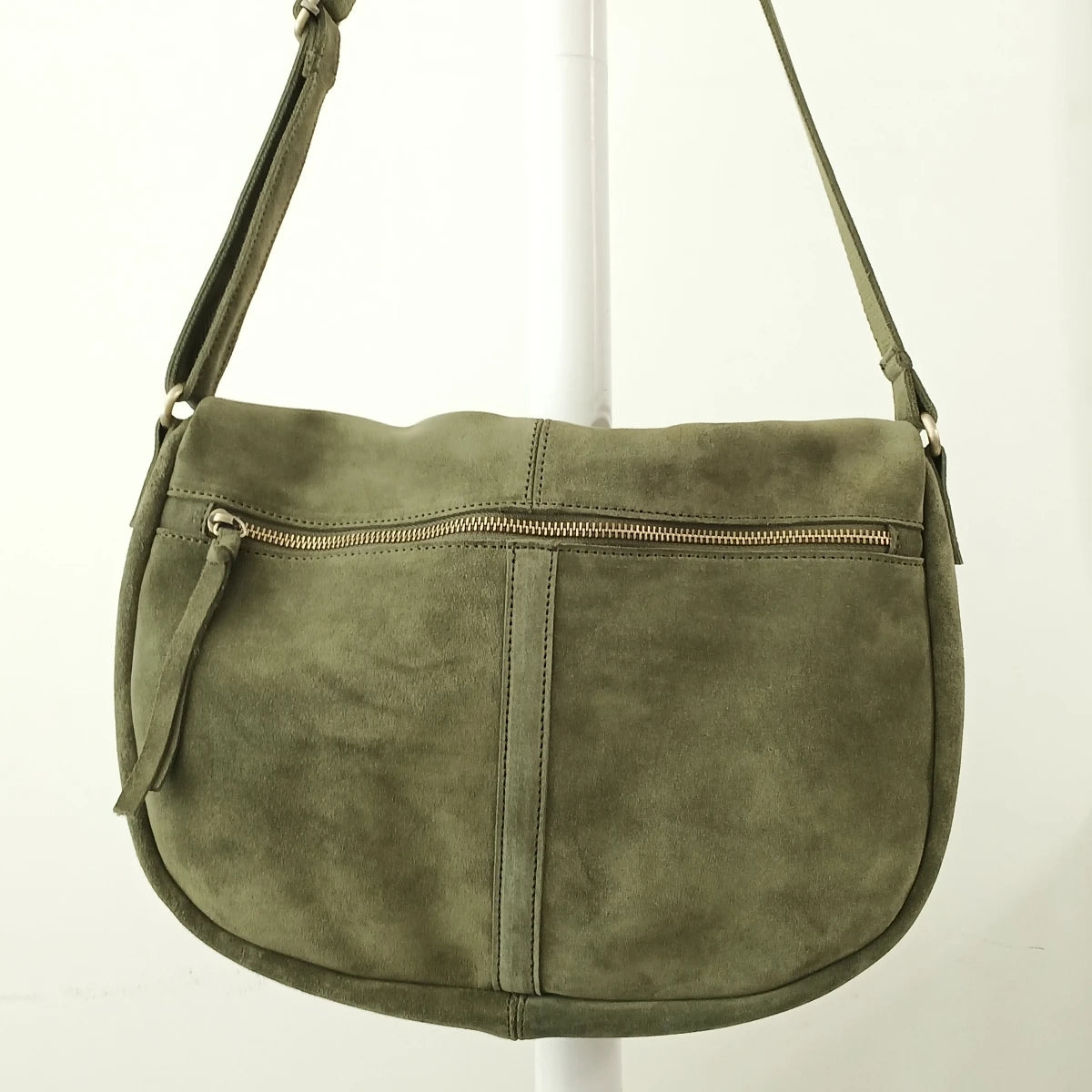 Fashionable Genuine Leather Slouchy Shoulder Bag
