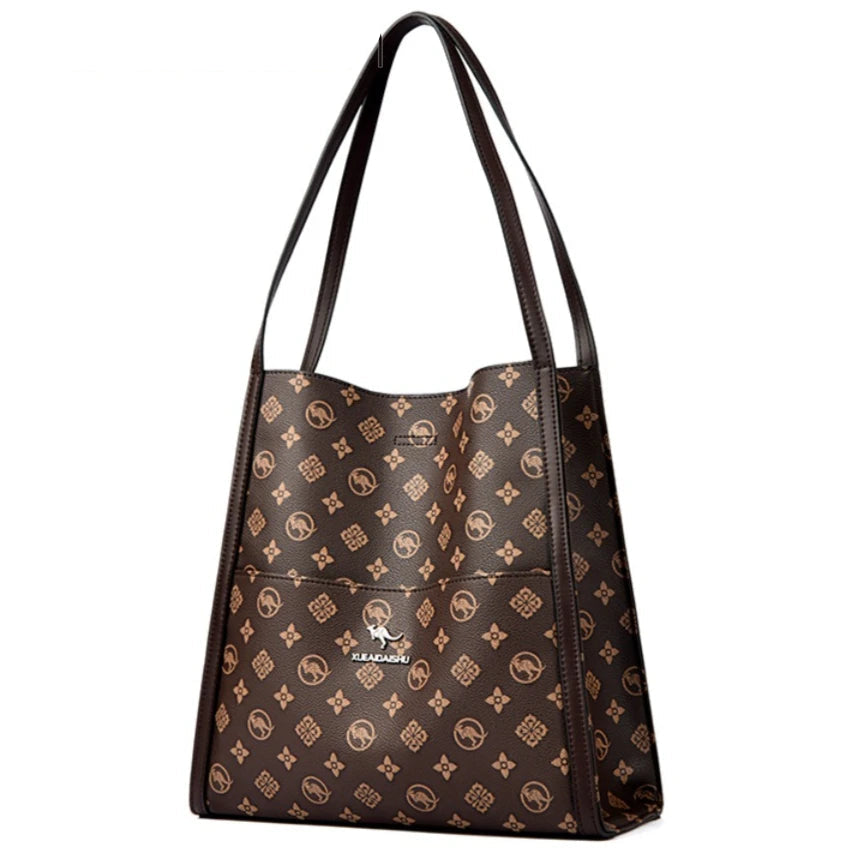 Genuine Brand High Quality Leather Casual Tote Luxury Handbag Top-handle Bag
