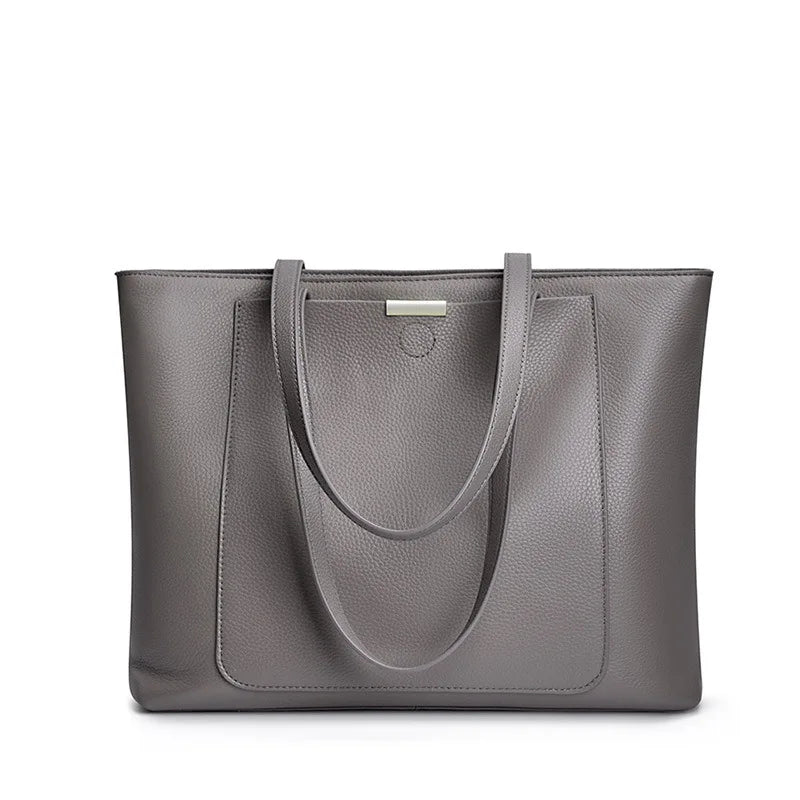 Genuine Leather Large Capacity Simple Fashion Shoulder Bag