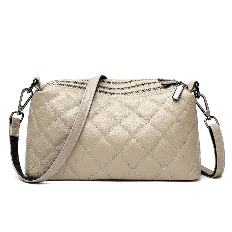 Genuine Leather Tote Luxury Soft Shoulder Crossbody Bag