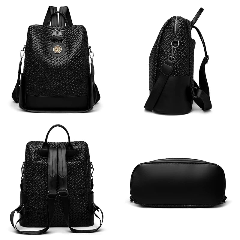 Luxury Women's Designer Brand Backpack Large Capacity Bag