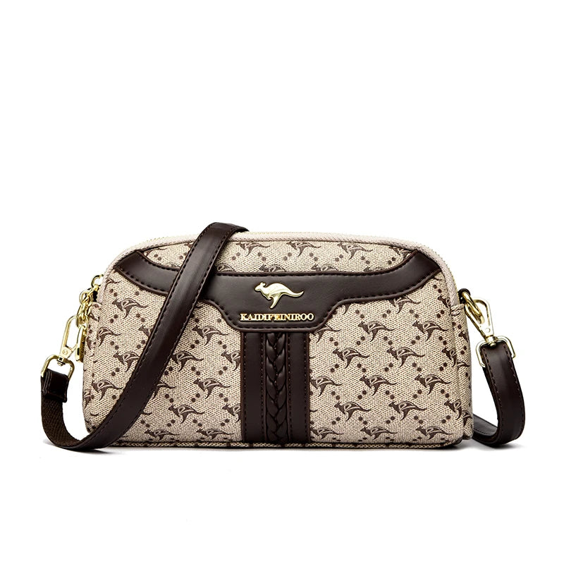 Top Quality Soft Leather Luxury Handbag Crossbody Bag
