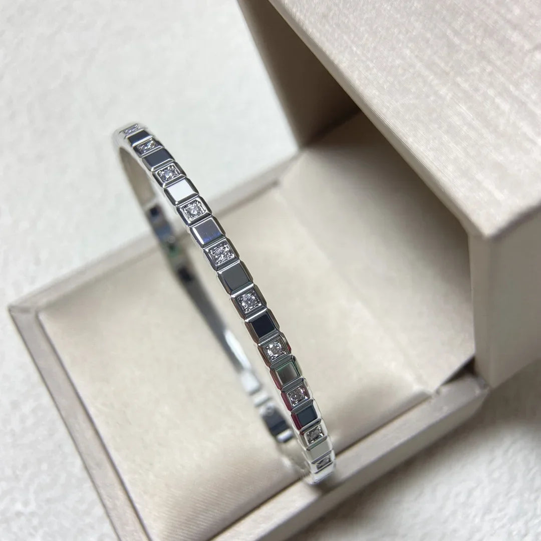 High Quality Pave AAA Zircon Bangle Bracelet Jewelry