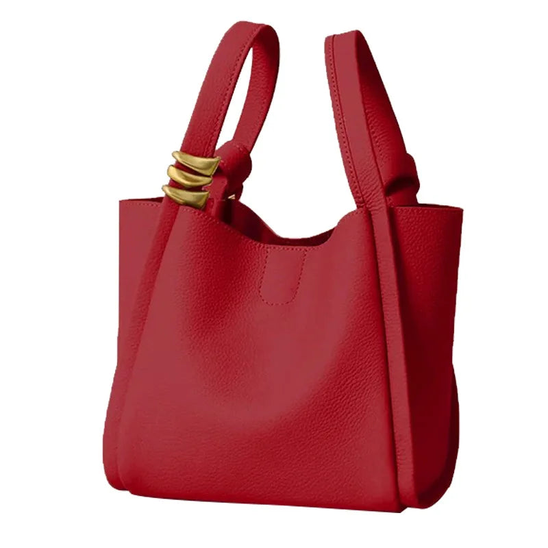 Handheld Bag Trendy One Shoulder Crossbody Bag Bucket Bag
