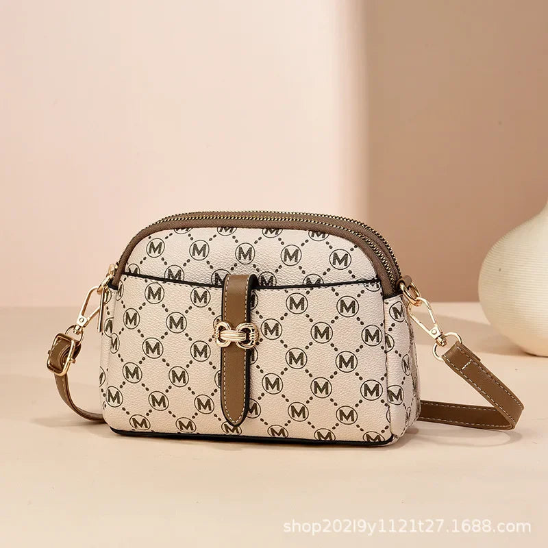 Small Round Crossbody Bag Styled With Single Shoulder Sling Bag Small Satchel Bag