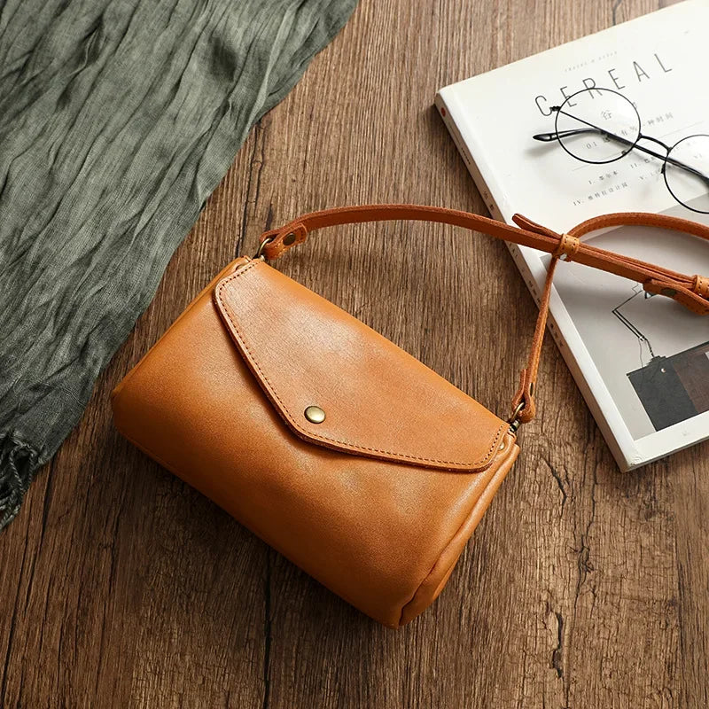 High Quality Genuine Leather Women Crossbody Bag