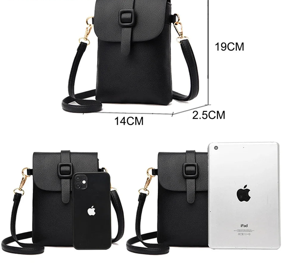 Small Flap Shoulder Crossbody Bag Luxury Design Phone Sac