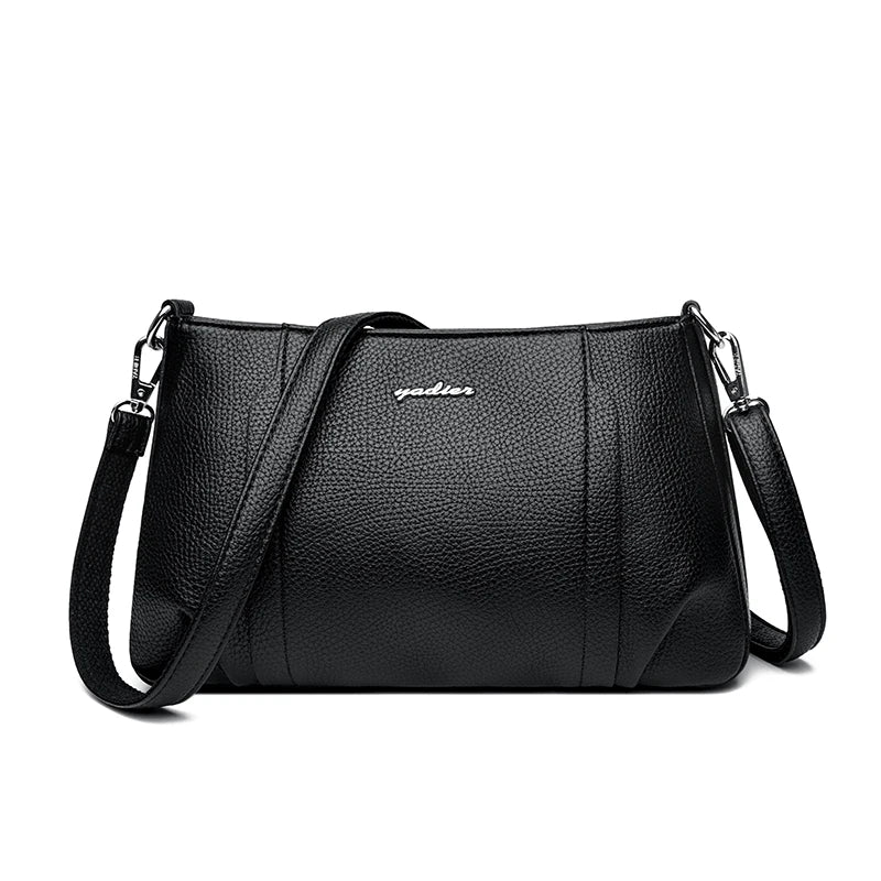 Top Quality Soft Leather Elegant Crossbody Shoulder Bag