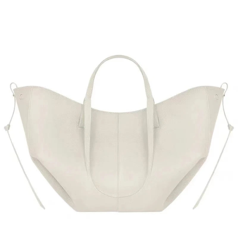 Single-shoulder tote bag genuine leather underarm bag