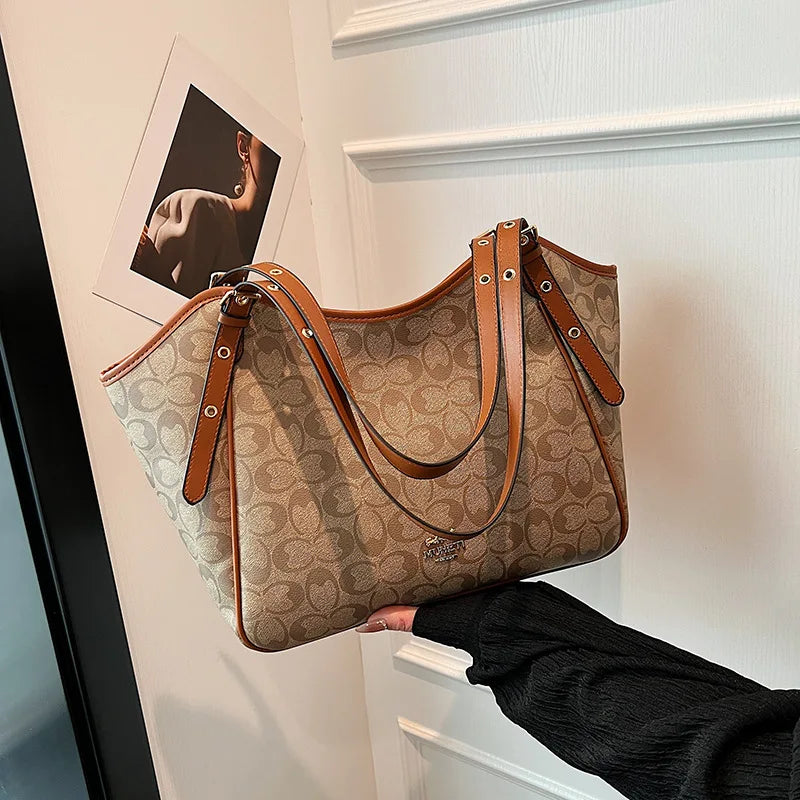 Luxury Fashion Handbags Elegant Large Capacity Shoulder Bag