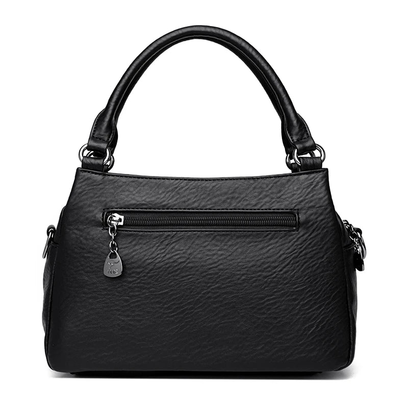 Bag Design Fashionable Shoulder Messenger Bags Luxury Soft Leather Crossbody Sac
