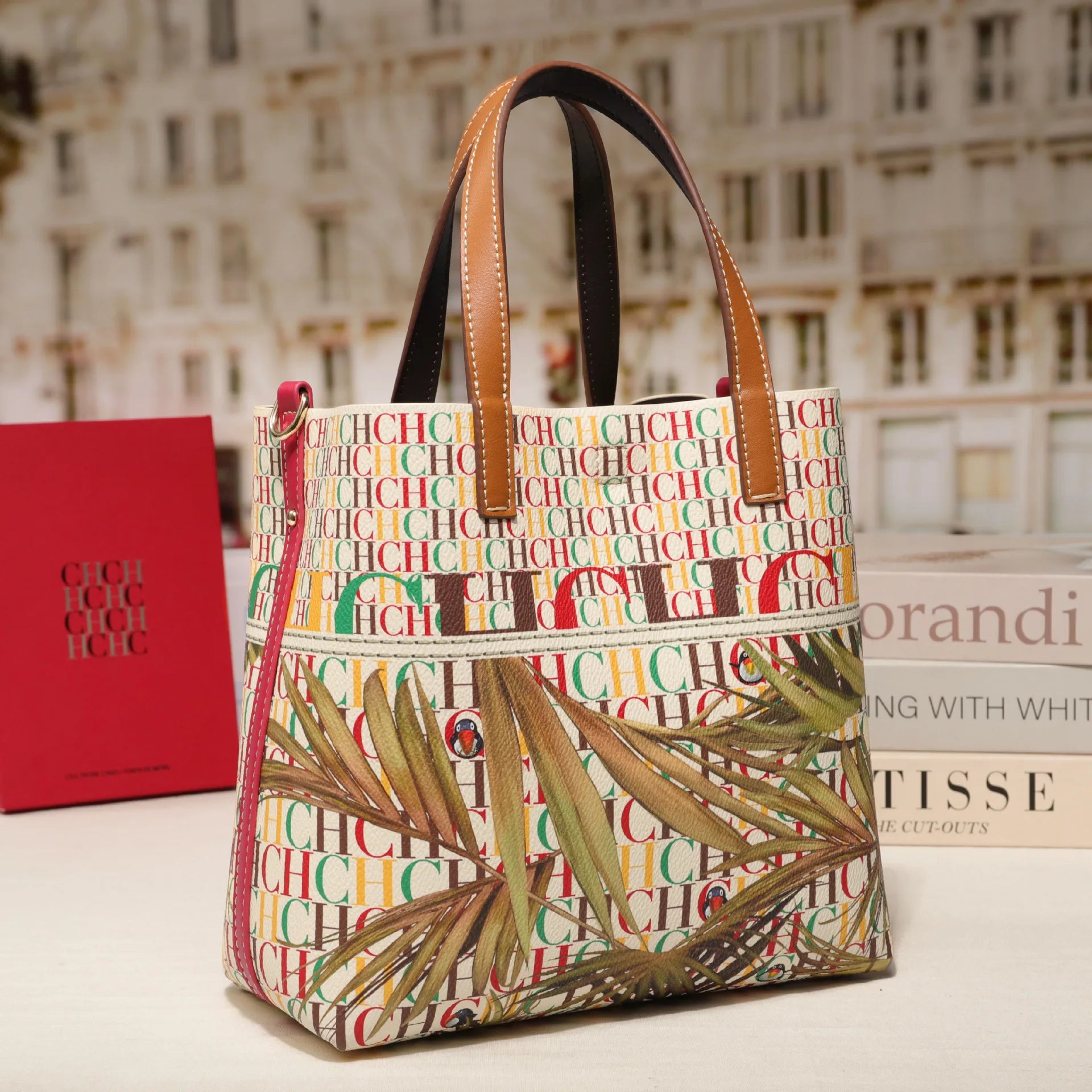 Women Crossbody Bag Fashion Print Design Multi-function Shoulder Bag Luxury Tote