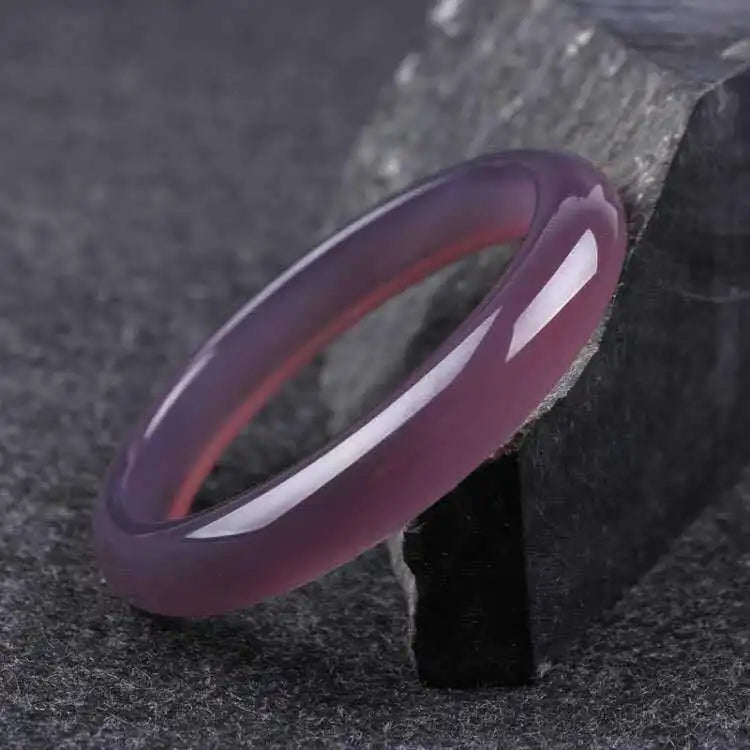 Thin Agate Chalcedony Bracelet Jewelry