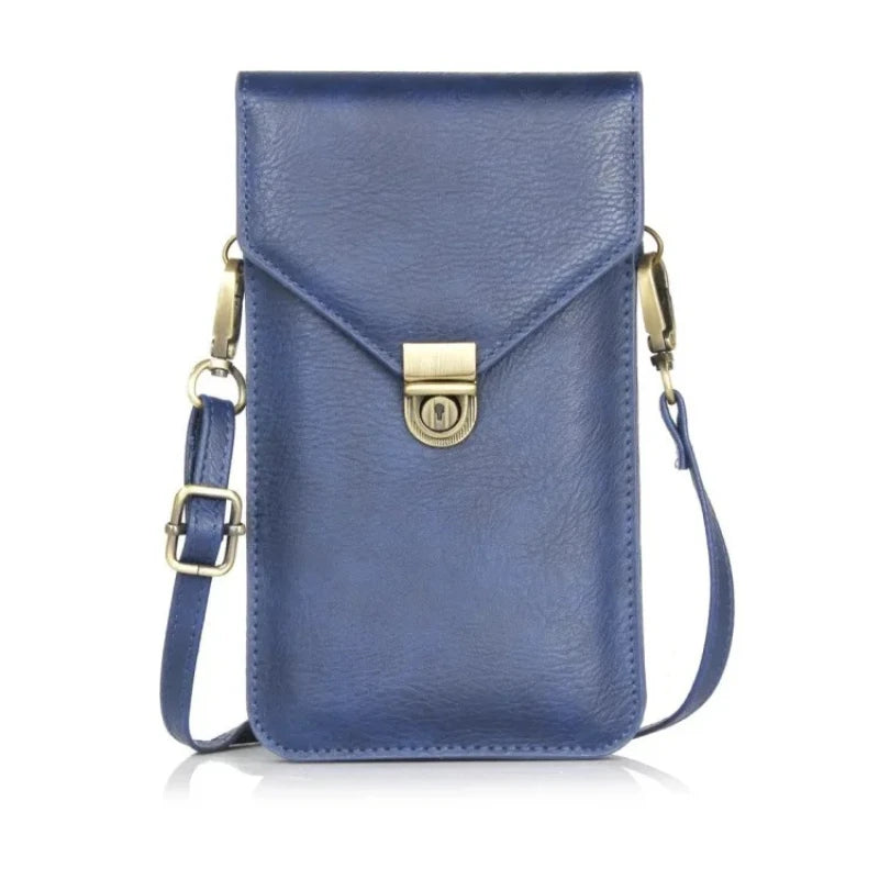 Universal Leather Case for iPhone Samsung Huawei Xiaomi Phone Pouch
