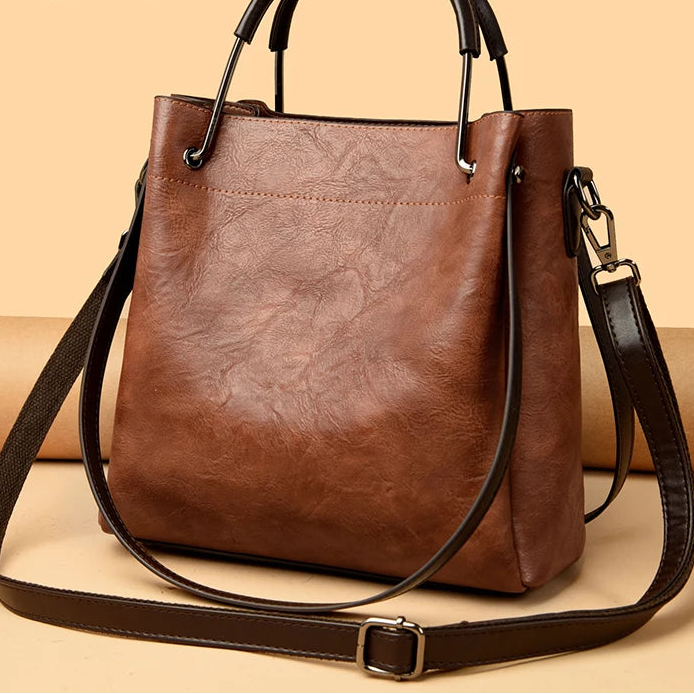 Luxury Handbag Design Big Shoulder Bags Trendy Large Capacity Leather Tote
