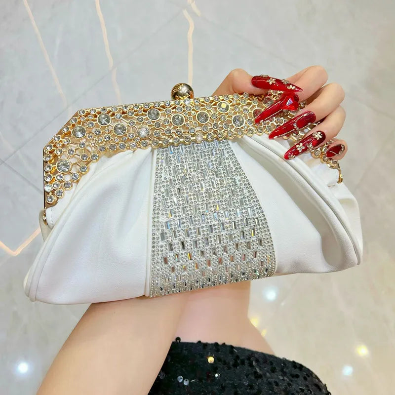 Vintage Brand Dimond Evening Bag Luxury Shoulder Crossbody Bag