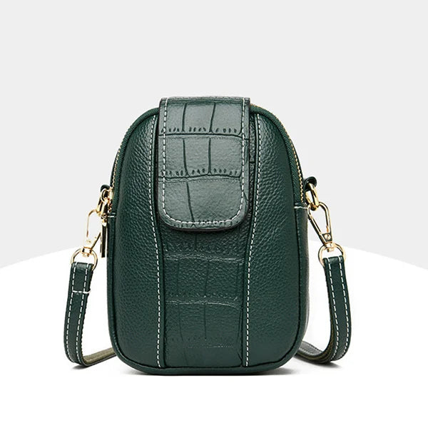 PU Leather Crossbody Messenger Bags Flap Vintage Small Shoulder Phone Purse