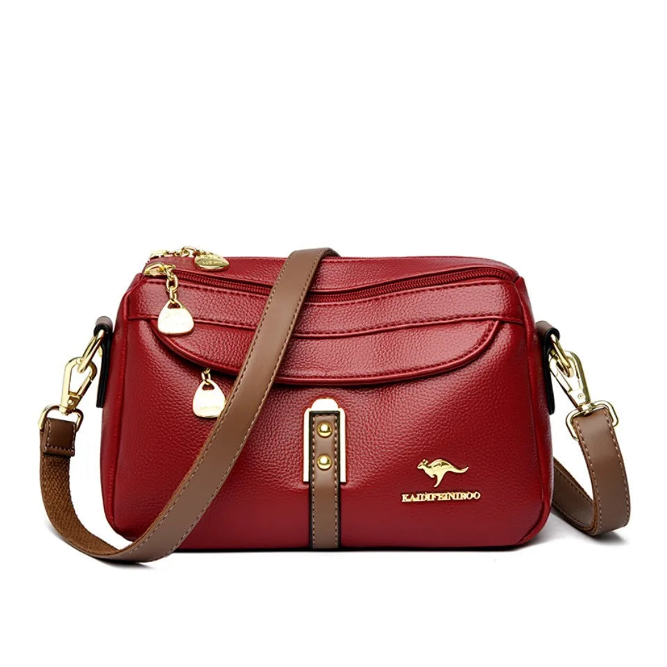 Genuine Brand Top Quality Leather Luxury Handbag Shoulder Crossbody Bags for Women