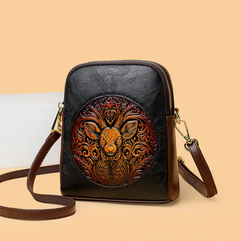 High Quality Leather Tote Bag Female Shell Bag Purses Handbag Luxury Design