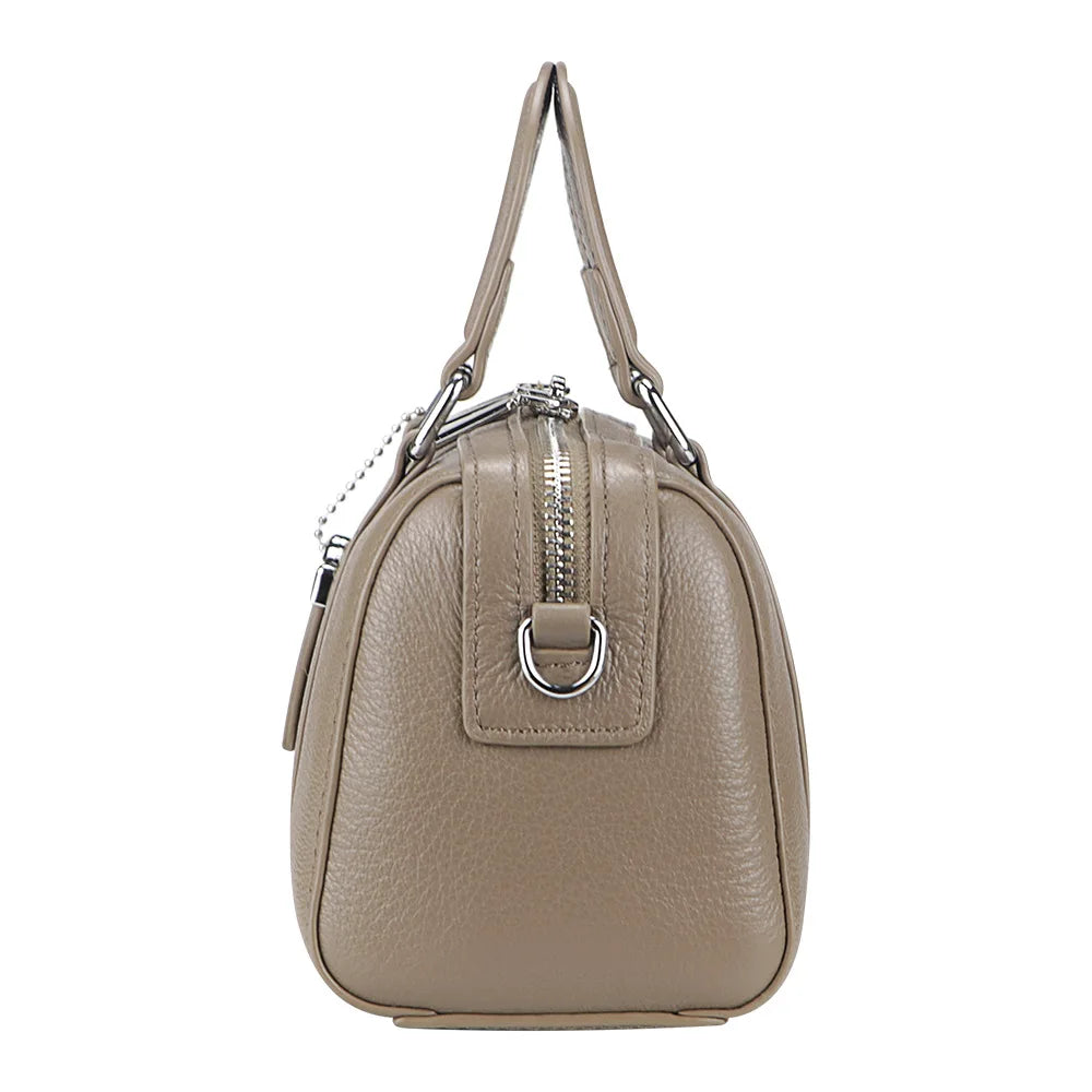 Trendy Luxury Design Retro Handbag For Women Genuine Leather Shoulder Crossbody