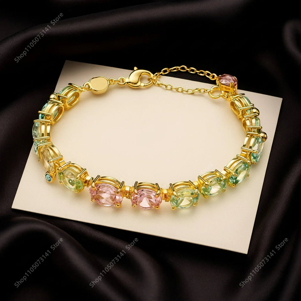 Fashionable and luxurious cubic zircon bracelet jewelry