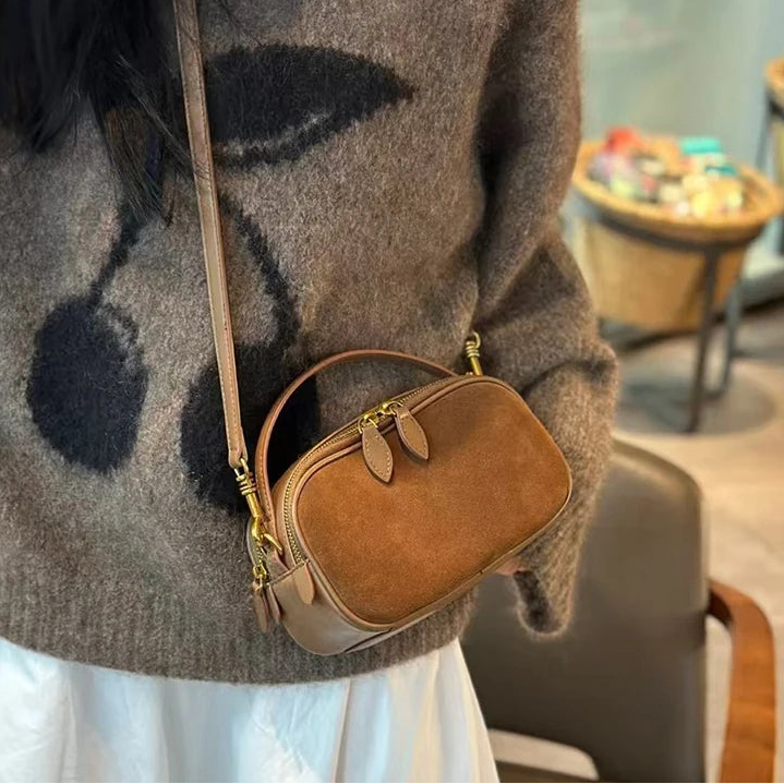 Genuine Leather Shoulder Bag Ladies High Quality Leather Handbag Luxury Design