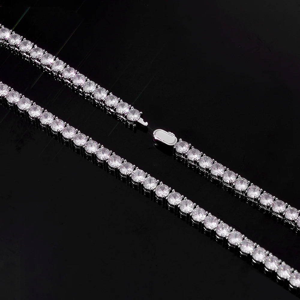 Stylish Bling Cubic Zirconia Tennis Bracelet 3/4/5MM