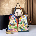 Top layer cowhide large capacity single shoulder tote handbag