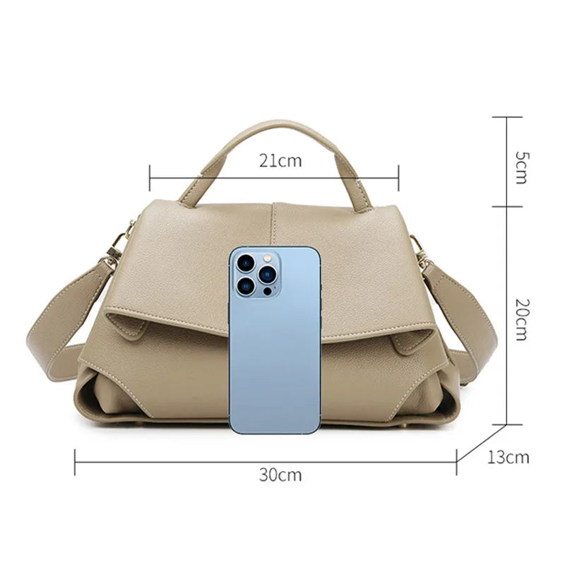Frosted Handbag High-end Suede Flap French Shoulder Bag