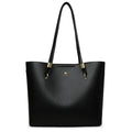 High Quality Brand Solid Color Bag Soft PU Leather Shoulder Bags Large Capacity