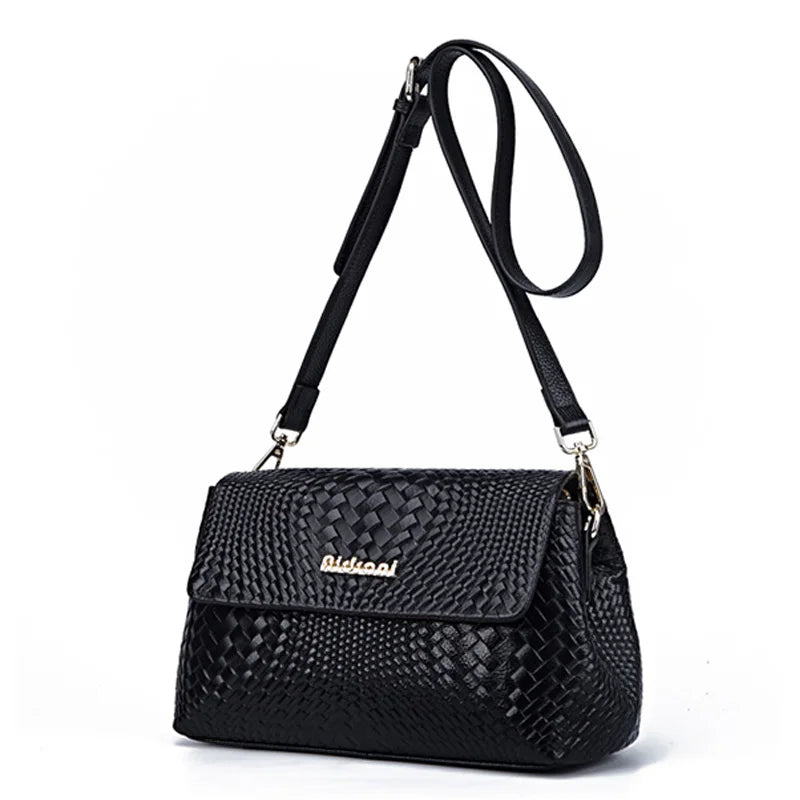 Fashion Cowhide Versatile Genuine Leather Shoulder Bag
