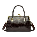 Luxury Crocodile Pattern PU Leather Shoulder Bag Design Purse