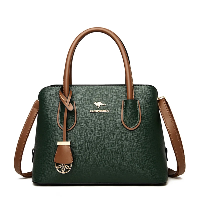 Retro Leather Bag Ladies Purse Handbag Luxury Design