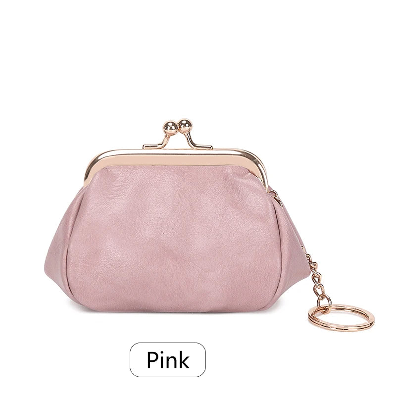 Retro mini lock clip coin purse daily portable cute handheld bag