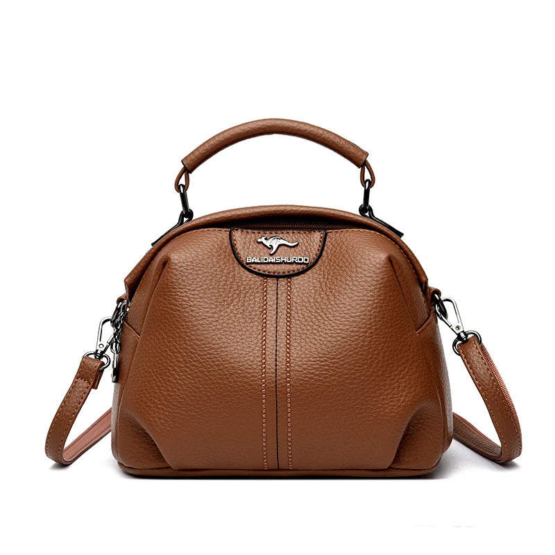 Luxury Handbags Women Bags Soft Leather Shoulder Crossbody Bag Female Handbags